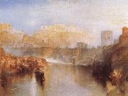 J.M.W. Turner Agrippina landing with the Ashes of Germanicus Spain oil painting artist